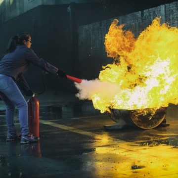 Szkolenie inspektorów ochrony przeciwpożarowej